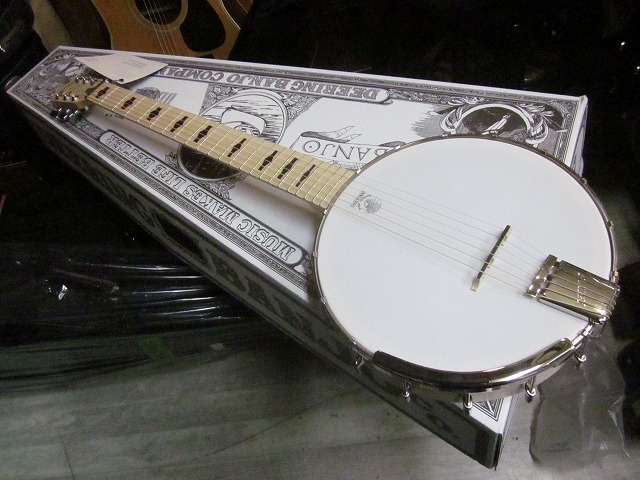 DEERING GOODTIME G6S ギターバンジョー PU.搭載 アンプに繋げる