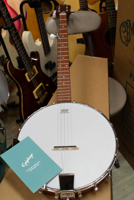 Epiphone MB-100 Banjo 5弦バンジョー 【お取り寄せ商品】 マイク搭載