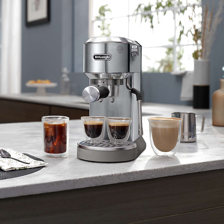 De'Longhi Dedica Duo Stainless Steel Espresso Machine + Reviews