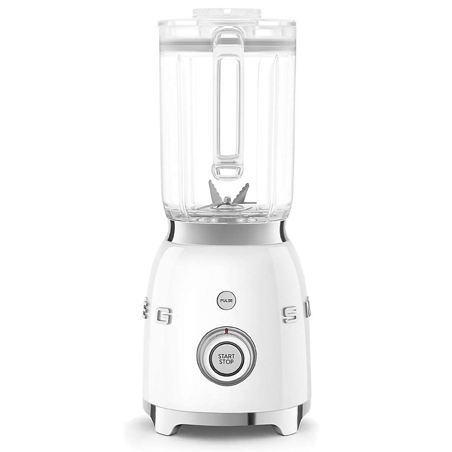 SMEG White Retro Blender + Reviews | Crate & Barrel