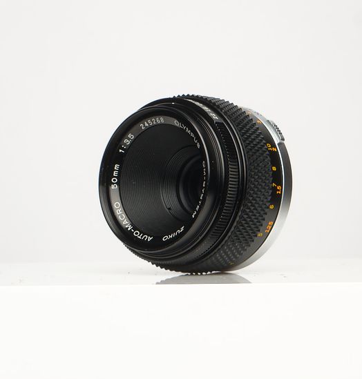 Olympus Zuiko 50mm F/3.5 Macro OM Mount Manual Focus Lens {49