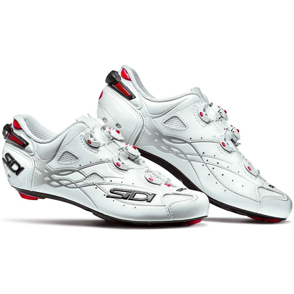Sidi Shot Road Bike Shoe White from Bike Bling