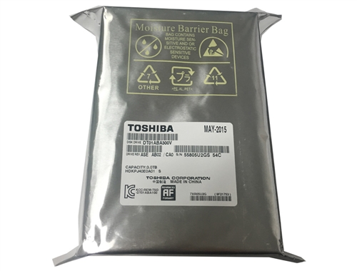 Toshiba DT01ABA300V 3TB 32MB Cache 5900RPM SATA III 6.0Gb/s 3.5