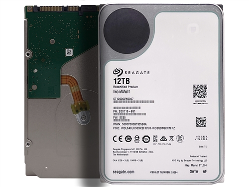 Seagate IronWolf ST12000VN0007 12TB 7200 RPM 256MB Cache SATA 6.0