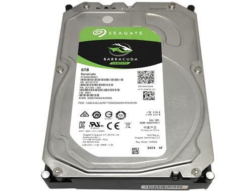 Seagate BarraCuda ST6000DM0003 6TB 5900RPM 256MB Cache SATA 6.0Gb