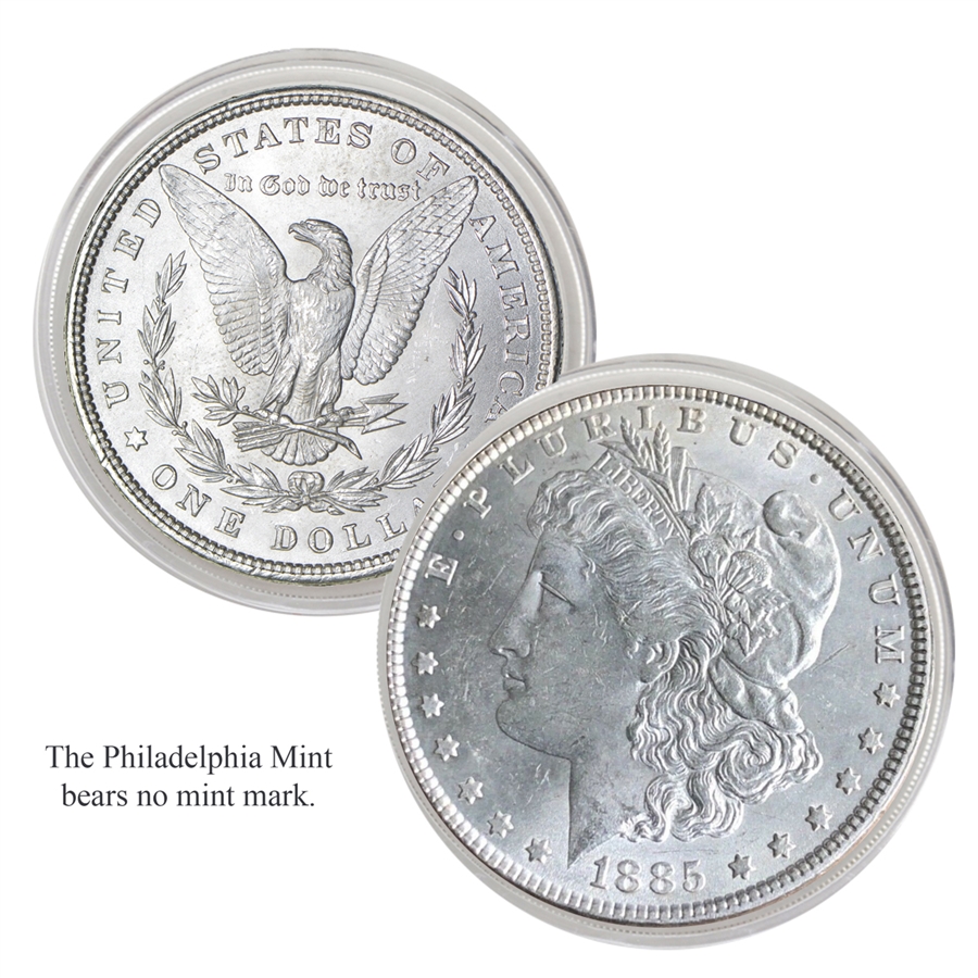 1885 Morgan Dollar - Philadelphia - Circulated