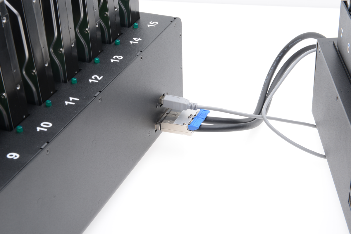 SuperCopier Desktop Pro Gen-3 Drive Duplicator with 16 channel SAS