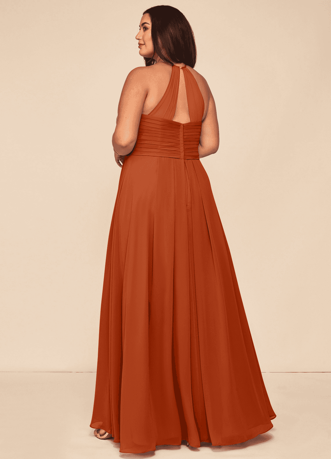 Azazie Ginger Burnt Orange Bridesmaid Dresses | Azazie