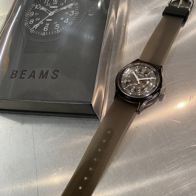 ブラックスケルトン！！？別注＜TIMEX＞発売！｜ビームス ボーイ 原宿