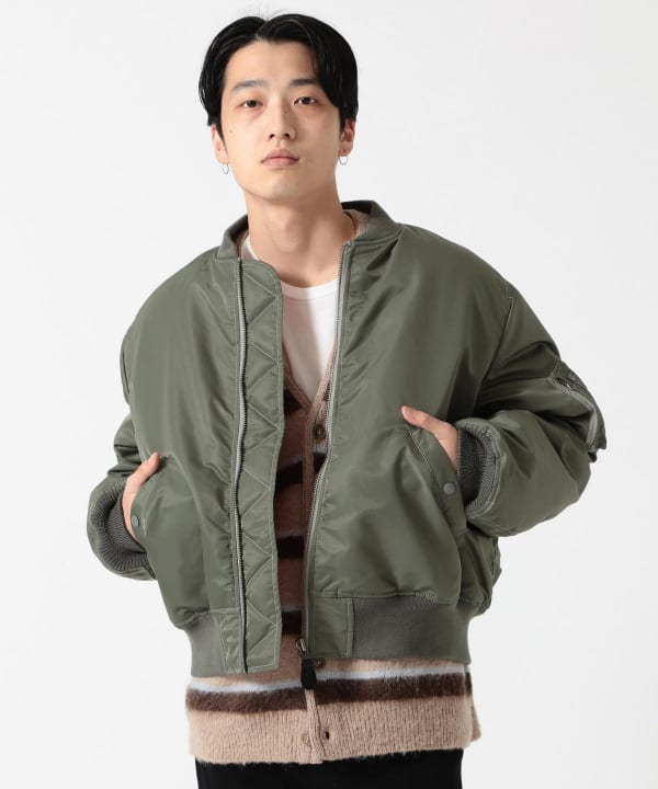 サーモライト(R)マイクロを使用したMA-1。｜ビームス 博多｜BEAMS