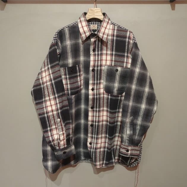 SUGAR CANE〉別注 クレイジー ビッグ ネルチェック シャツ｜ビームス