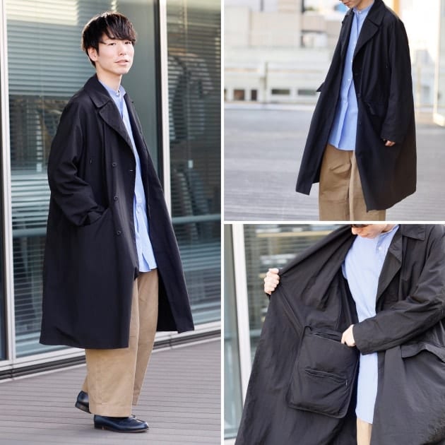 男が惹かれるギミックコート