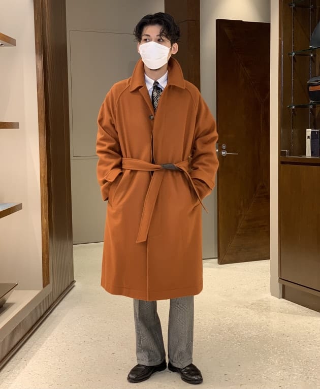 BEAMS F 別注》ベルテットコート｜BEAMS F（ビームスF）｜BEAMS