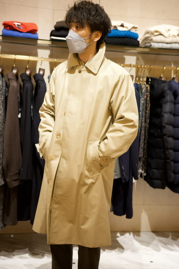 一枚袖コート＜GRENFELL＞｜ビームスF／インターナショナルギャラリー