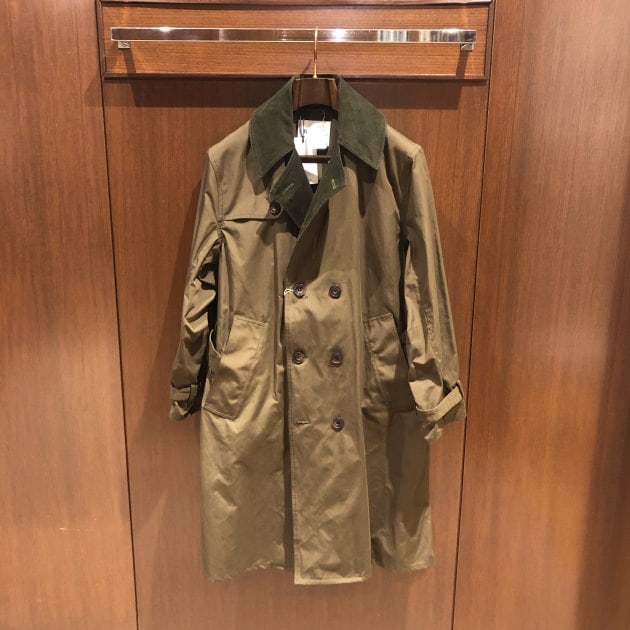 Barbour＞ピーチドコットントレンチコート｜ビームス 立川｜BEAMS
