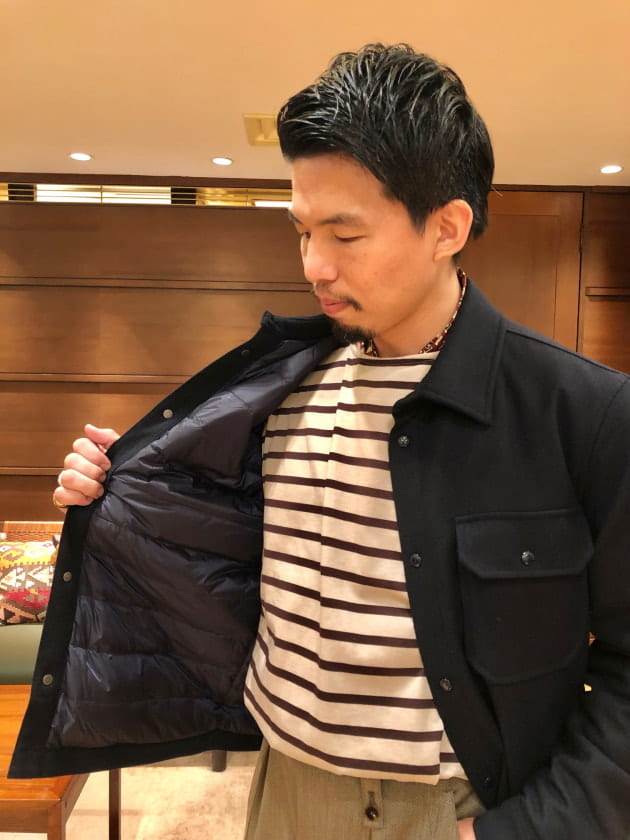 WOOLRICH〉スタッフ石原も虜にするオーバーシャツ。｜ビームス 銀座｜BEAMS