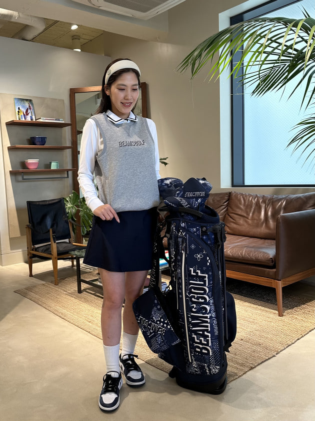 バンダナ柄キャディーバッグご紹介♡vol.⑦｜BEAMS GOLF（ビームス