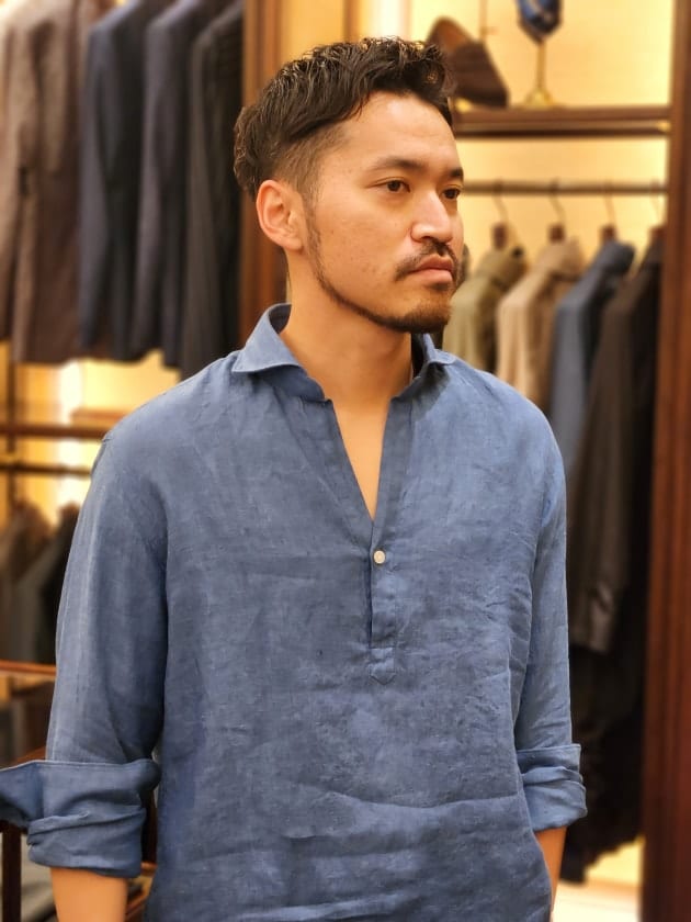 ORIANの秀逸プルオーバーシャツ。｜ビームス ハウス メン 神戸｜BEAMS