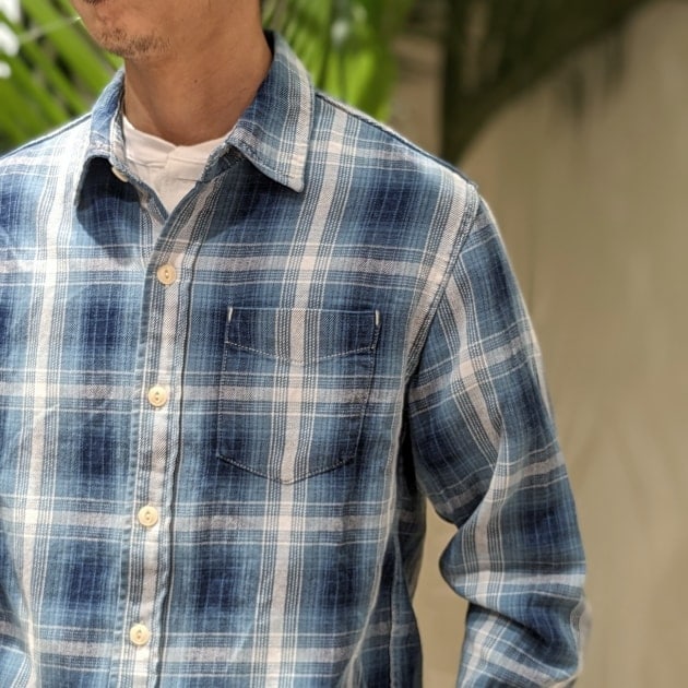 今シーズンも目が離せない！REMI RELIEFのインディゴチェックシャツ