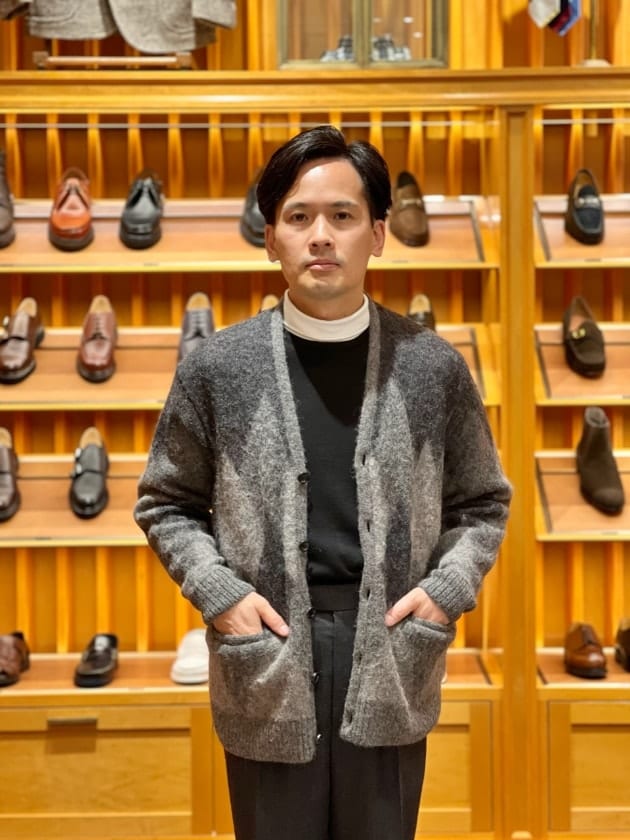 AUBERGE〉グランジカーディガンのKURT DIAとBASQUIATと。｜ビームス