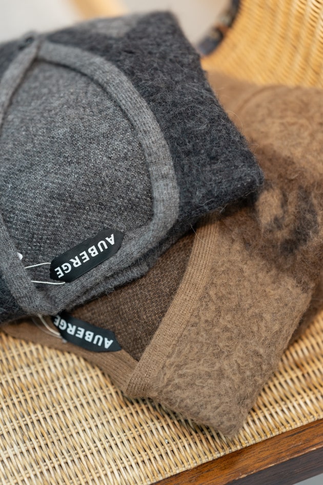 AUBERGE＞モヘアカーディガン｜ビームス ライフ 横浜｜BEAMS