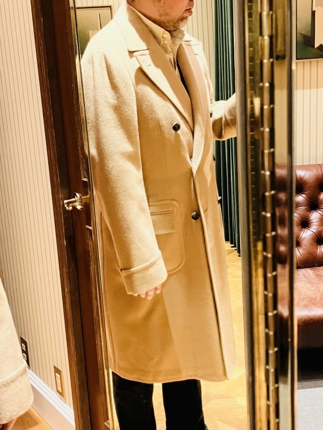 Brilla per il gusto / LORO PIANA FABRIC キャメル ダブルブレスト