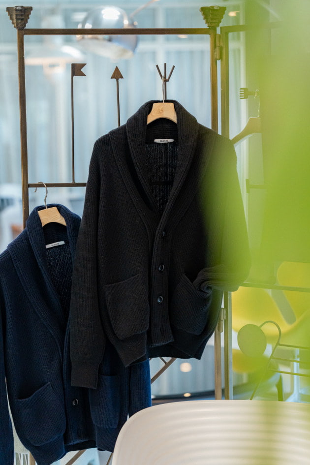 24AW先見せ＞ショールカラーニットカーディガン＜SLOANE＞｜ビームス