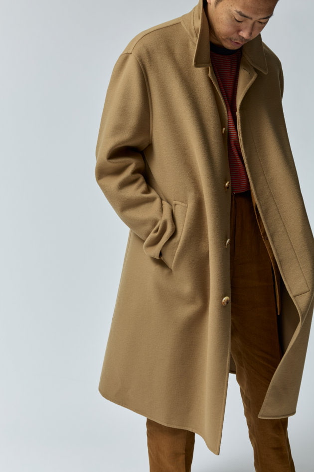 先見せエーダブ〜〈LARDINI〉バルカラーコート〜｜BEAMS F（ビームスF