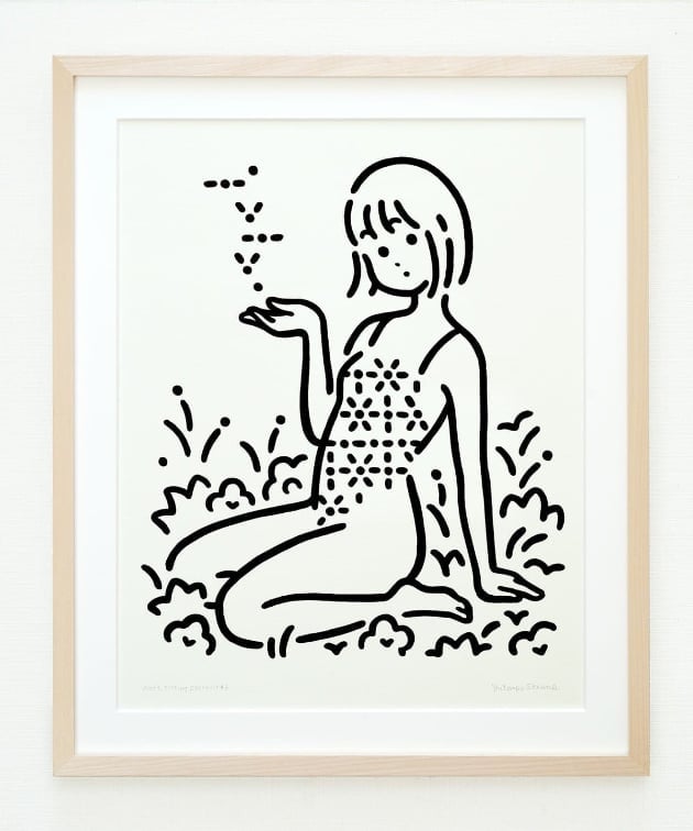 白根ゆたんぽが描く、シュールえっちな女の子、｜ぼくおおくぼ｜BEAMS