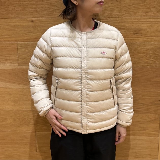 サイズ比較 】DANTON / インナー ダウン ジャケット 24FW ｜ビーミング