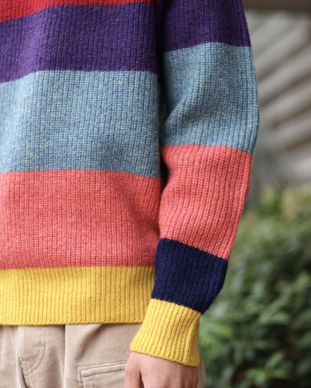 マルチストライプ」×「シェットランドウール」｜BEAMS PLUS（ビームス