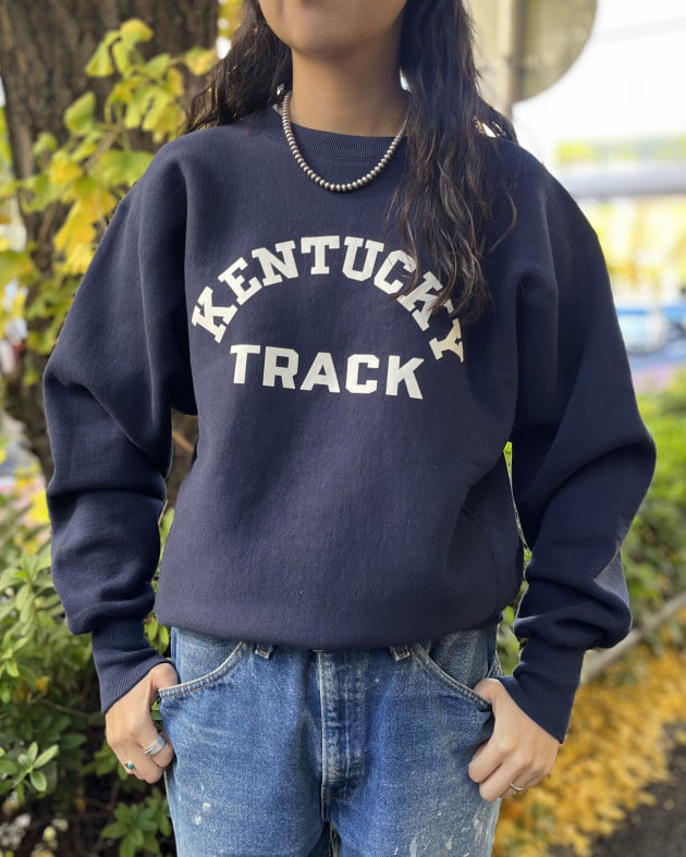 Champion〉復刻！ロゴ リバースウィーブ(R) クルーネック スウェット