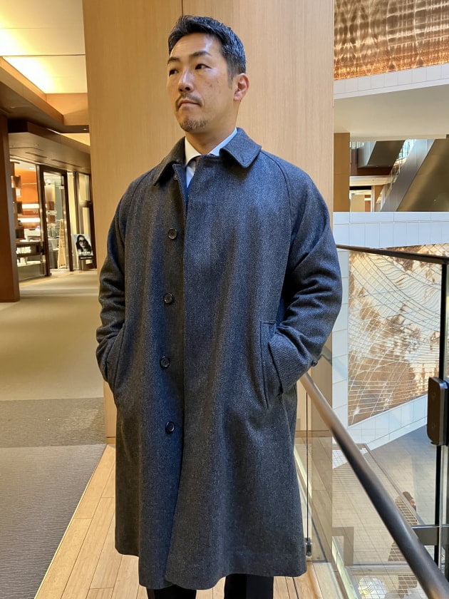 BEAMS F〉大人の男性にピッタリなバルカラーコートございます