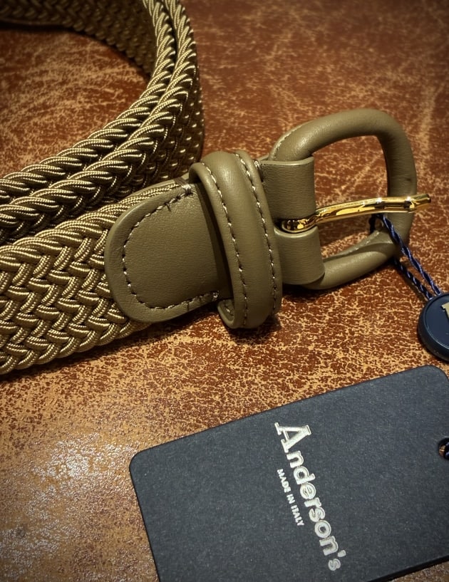 Anderson's＞ラバーメッシュベルト｜ビームス ハウス 六本木｜BEAMS