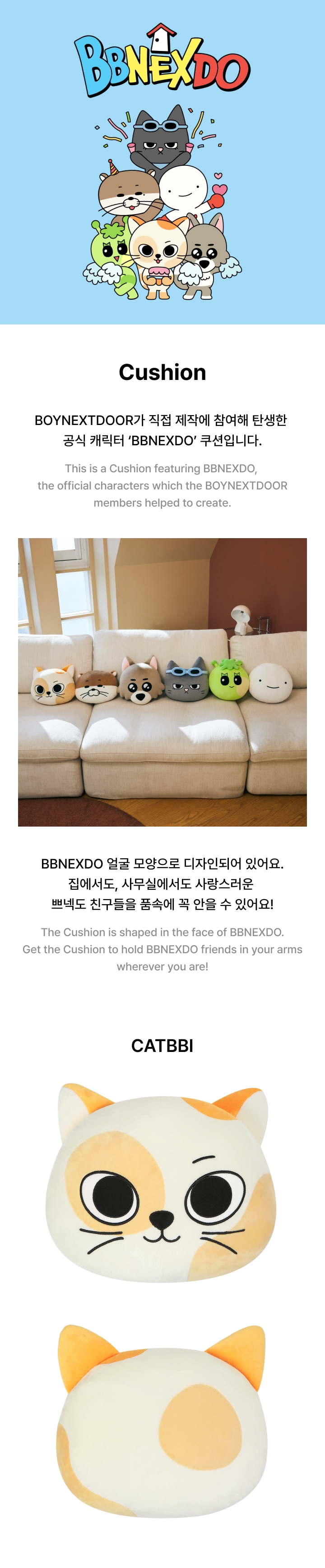 BOYNEXTDOOR | Cushion