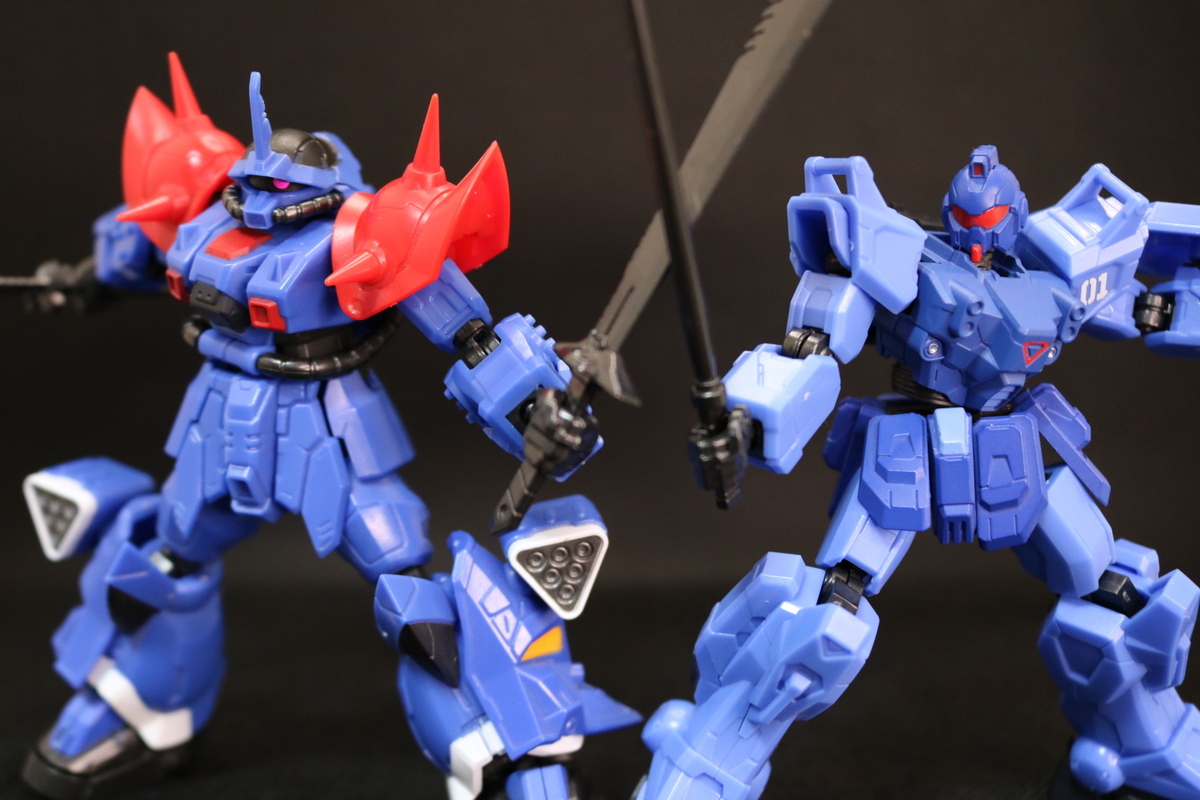 Gフレーム ブルーディスティニー1号機 イフリート改 で遊ぶ - たなかの