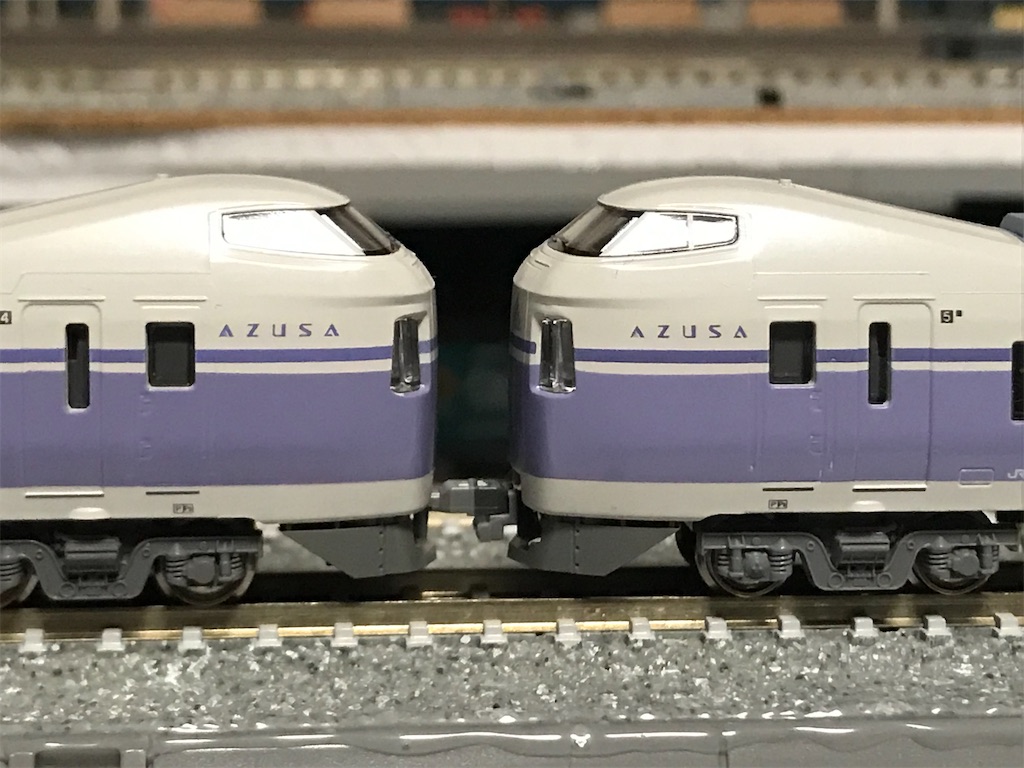 入線記録 kato E351系スーパーあずさ 増結編成 - 鉄分補給