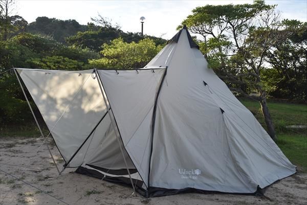UJack(ユージャック) テント Desert450レビューと設営方法 - tabing 旅