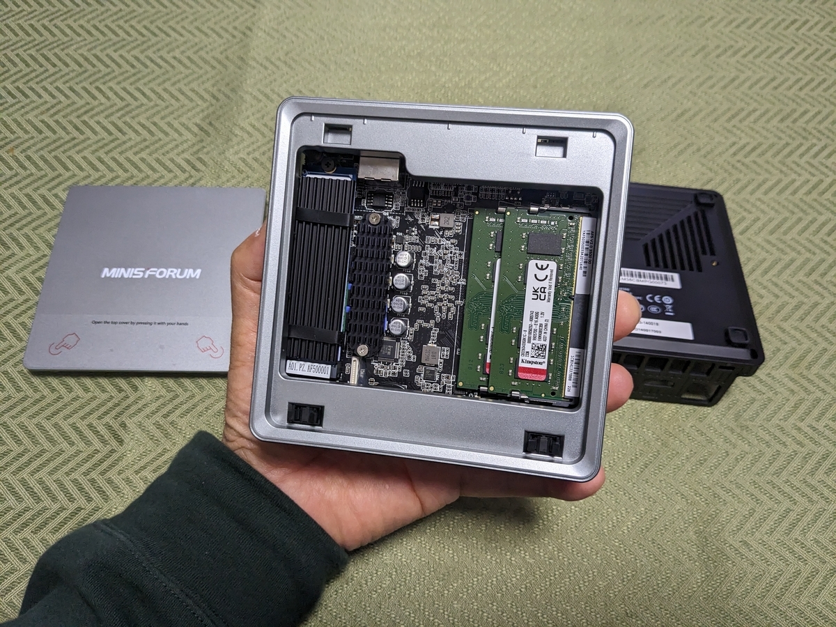 MINISFORUM UM350 - The Fool In The Valleyの雑記帳