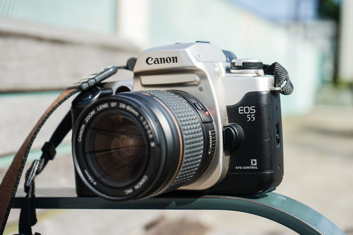 作例あり】canon EOS55 フィルムカメラの簡単な紹介と写りを見てくれ