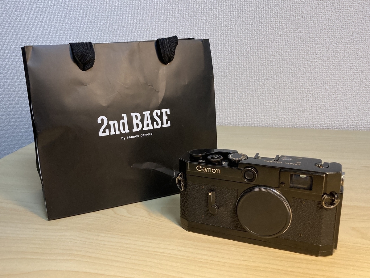 Canon VIL black購入と、レンジファインダーCanonブラックモデル