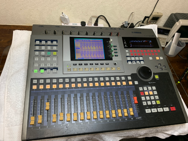 YAMAHA HDDマルチトラックレコーダー AW-4416の修理 －その1－ - Tom