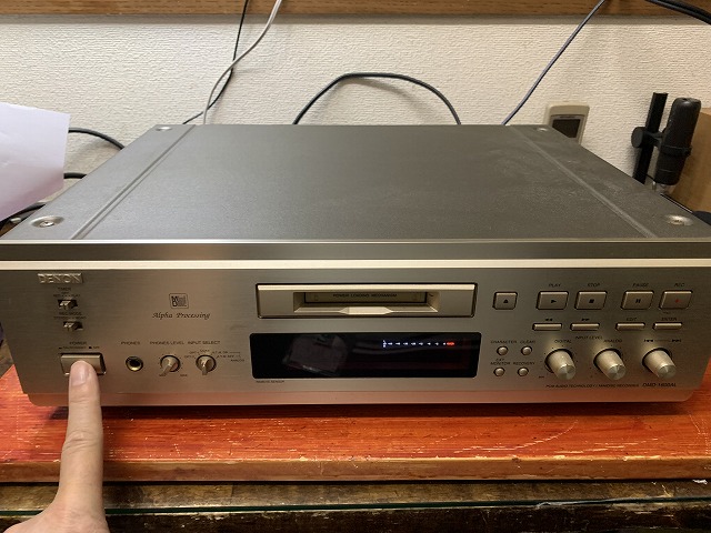 DENON MDプレイヤー MDM-1600の修理 ーその1ー - TomのブログⅡ