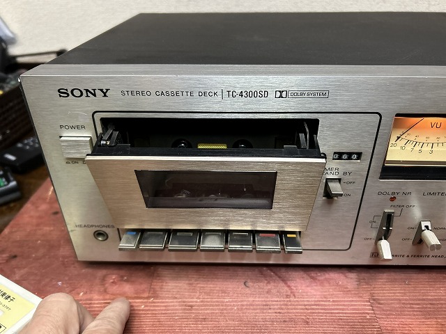 SONY カセットデッキ TC-4300SDの修理 ーその8ー - TomのブログⅡ