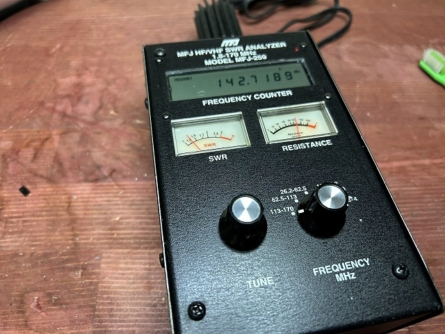 アンテナアナライザー MFJ-259の修理 - TomのブログⅡ