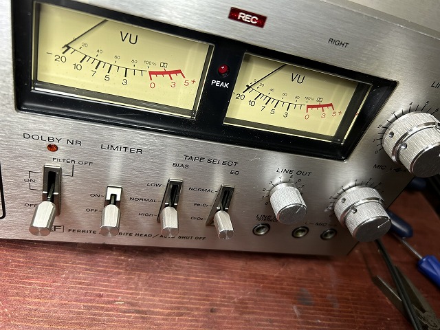 SONY カセットデッキ TC-4300SDの修理 ーその13ー - TomのブログⅡ