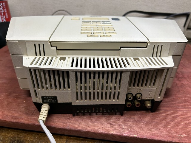 間違って1000円で落としてしまった初代のBOSE Wave Music Systemの修理