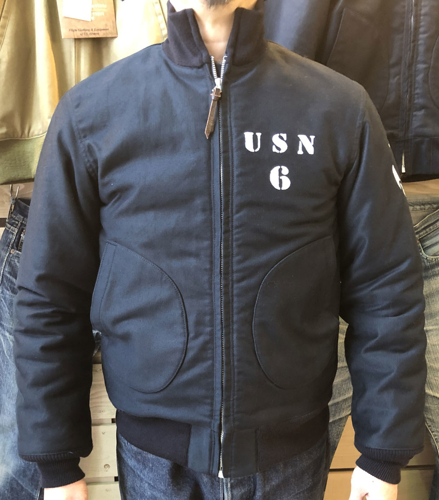 クッシュマン/CUSMAN 大きめなアンカーマークがカッコいいU.S.Nデッキ