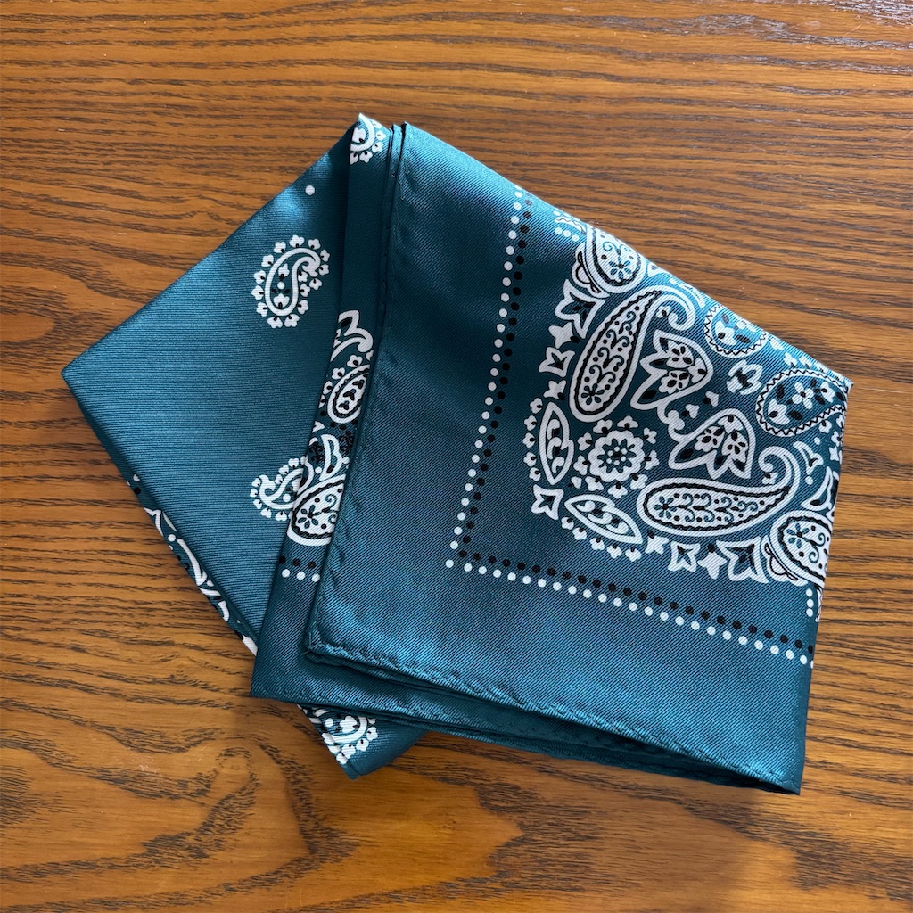 Bon Vieuxのシルクネッカチーフを購入しました。 - ビジネスマンの