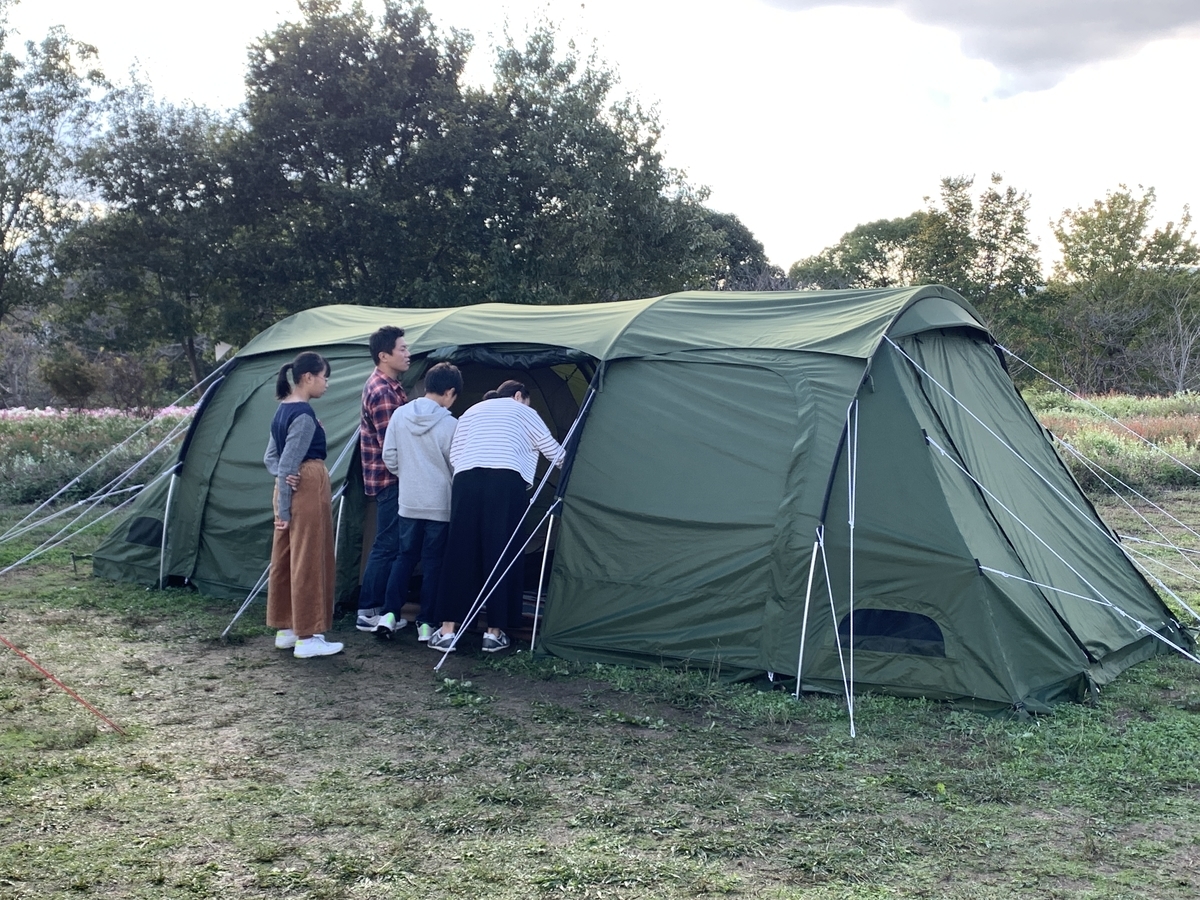 カマボコテント3 実物を見て触った！ DOD HOLIDAY！2019 in馬見丘陵